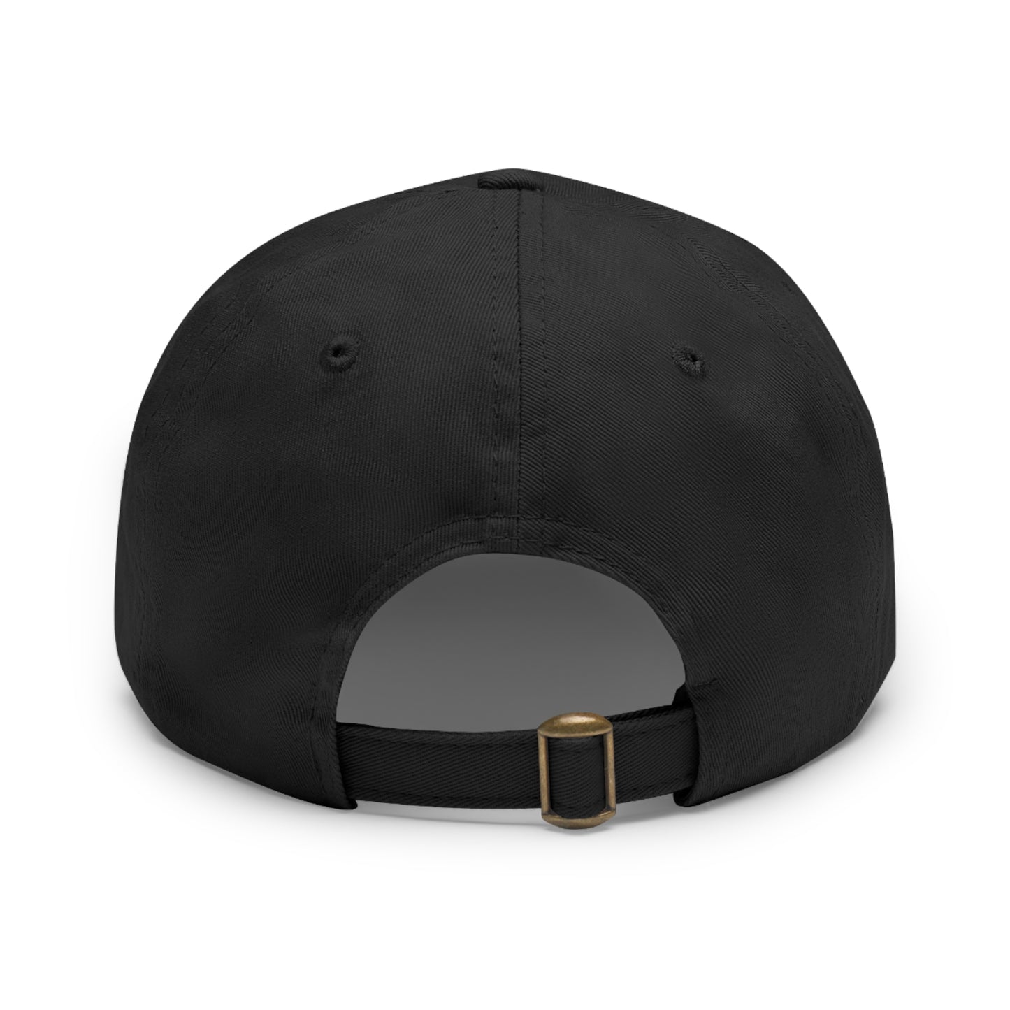 Y.O.T.D. Dad Hat with Leather Patch (Round)