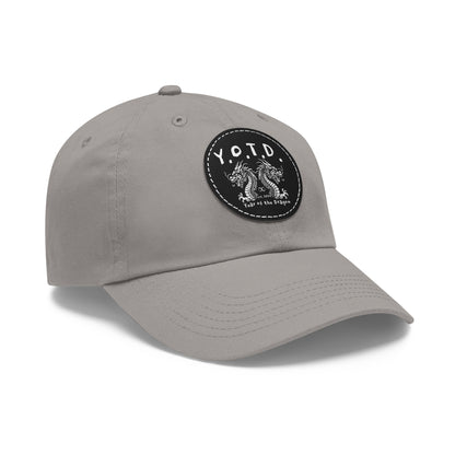 Y.O.T.D. Dad Hat with Leather Patch (Round)