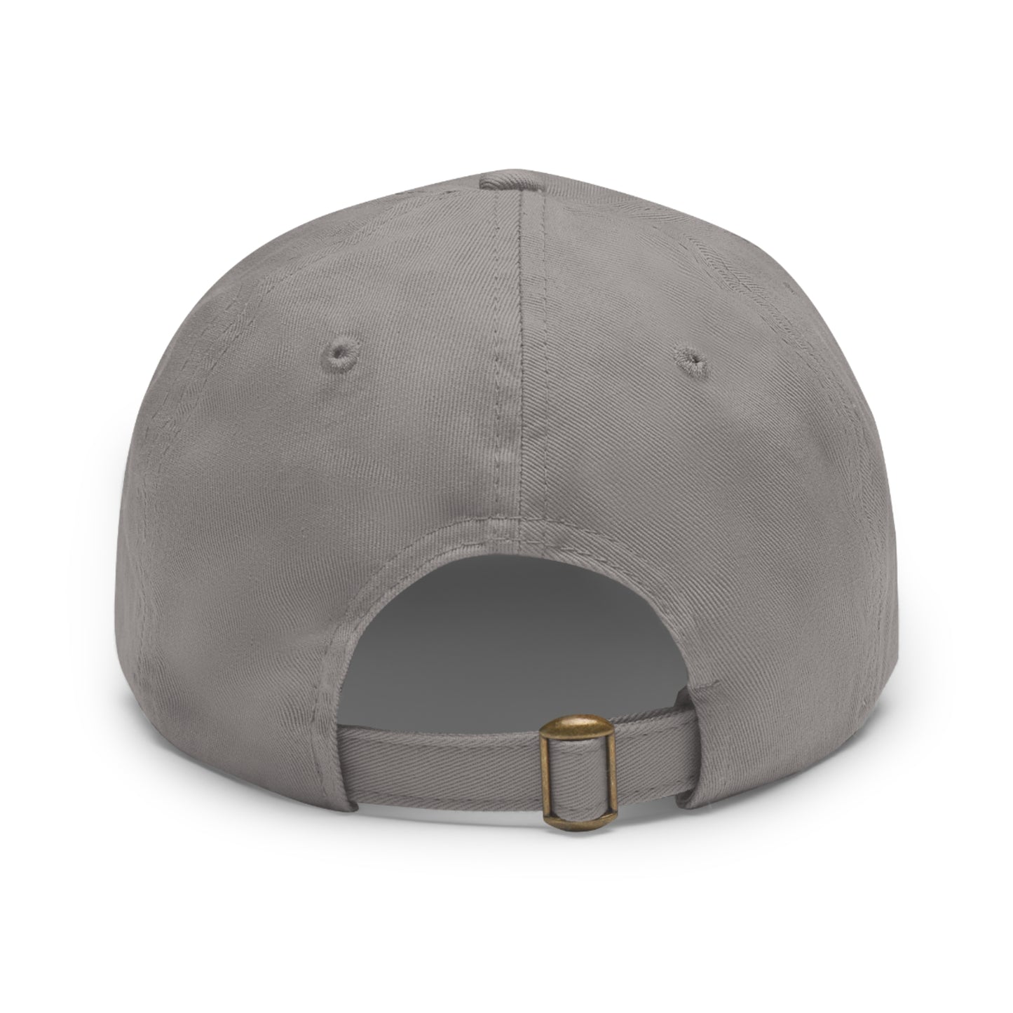 Y.O.T.D. Dad Hat with Leather Patch (Round)